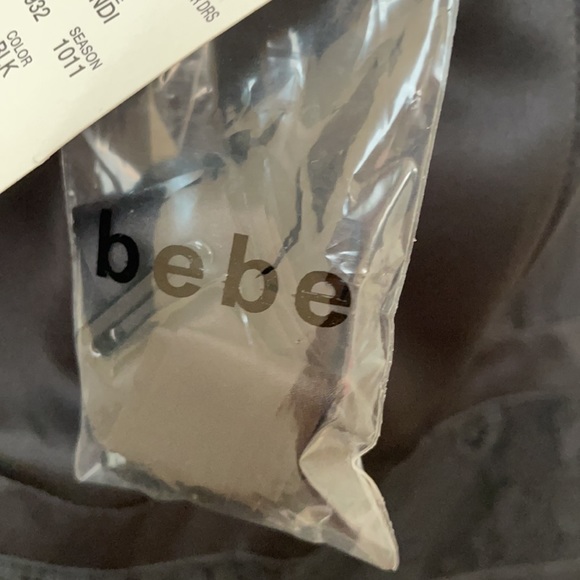 Bebe Randi STRPLESS RFL&FThR DRESS size XXS - Picture 6 of 6